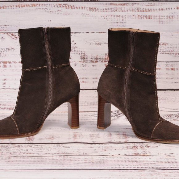 Worthington, Brown Suede Boot, Size 6.5 - Picture 5 of 8